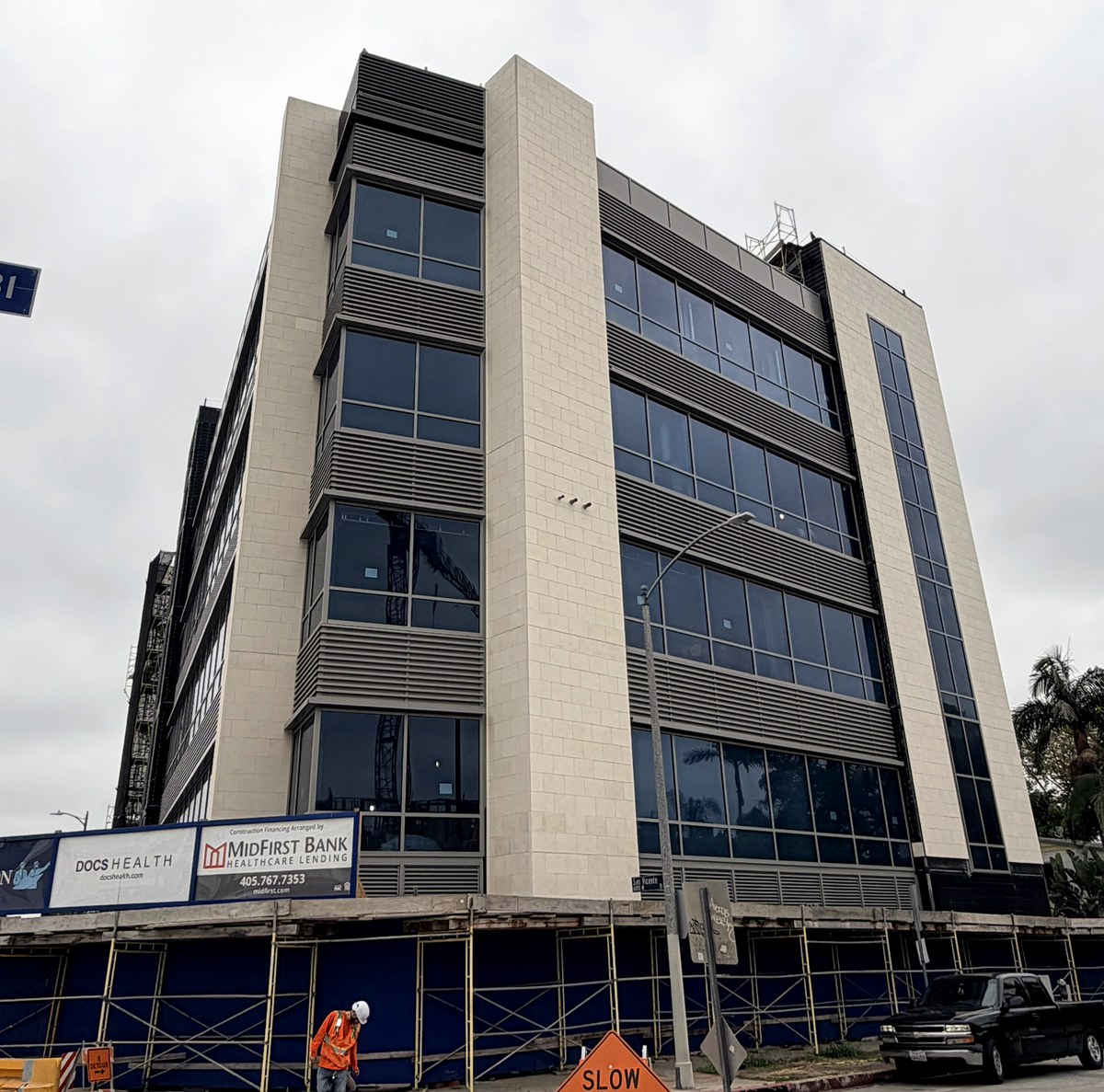 The same project under construction